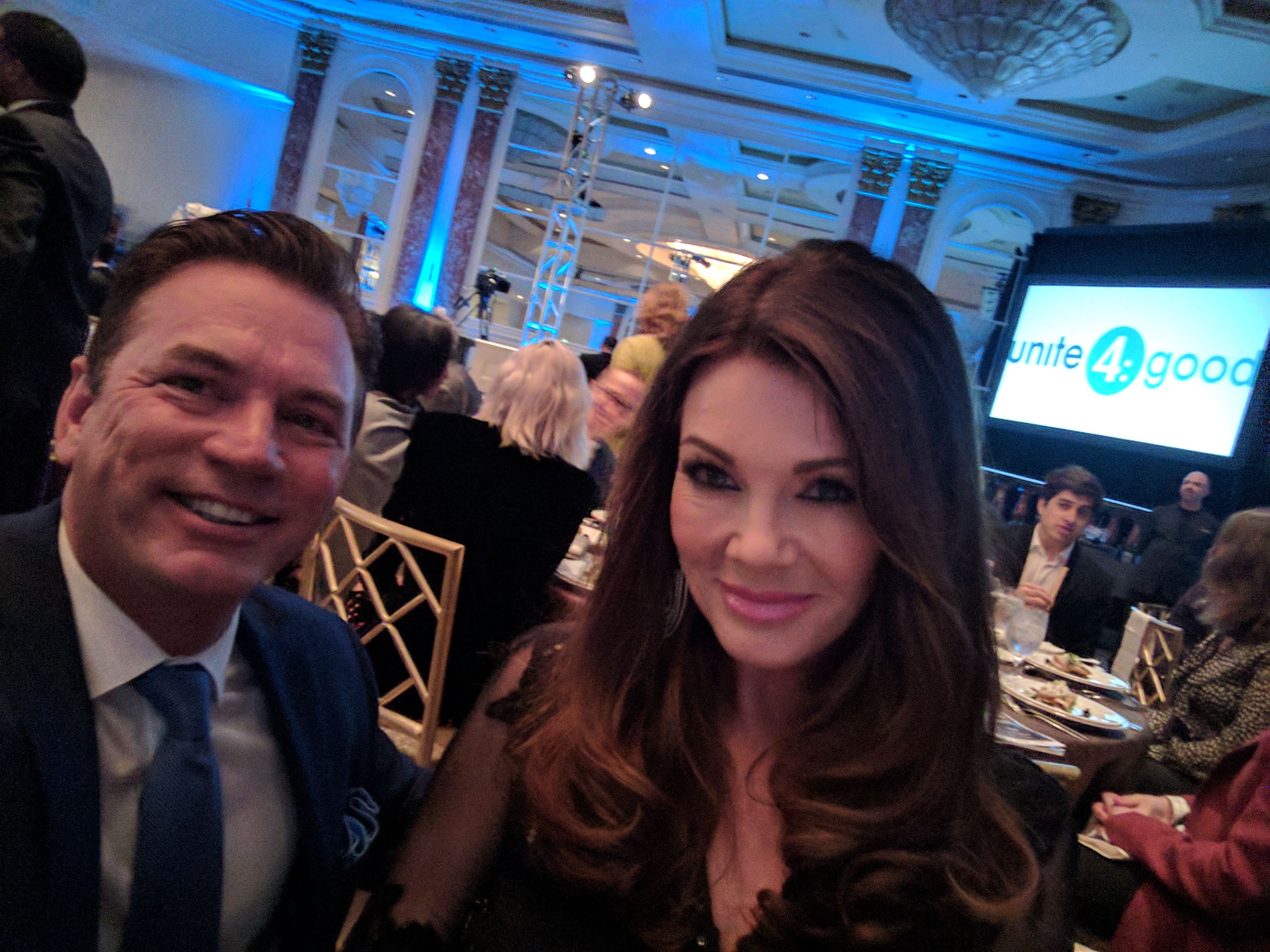 Mike Warren with Lisa Vanderpump