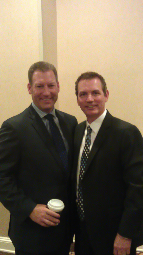 Mike Warren with Todd Davis