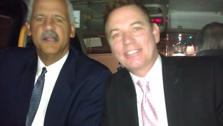 Mike Warren with Stedman Graham