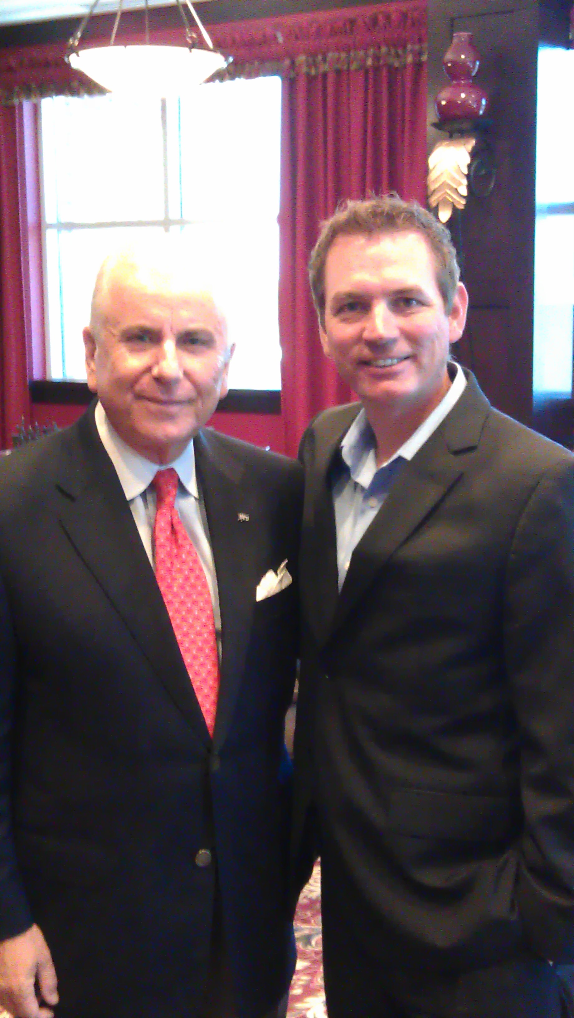 Mike Warren with Nido Qubein